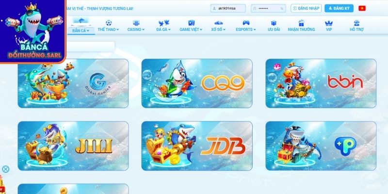 Khám phá nhà cái bắn cá 8Day