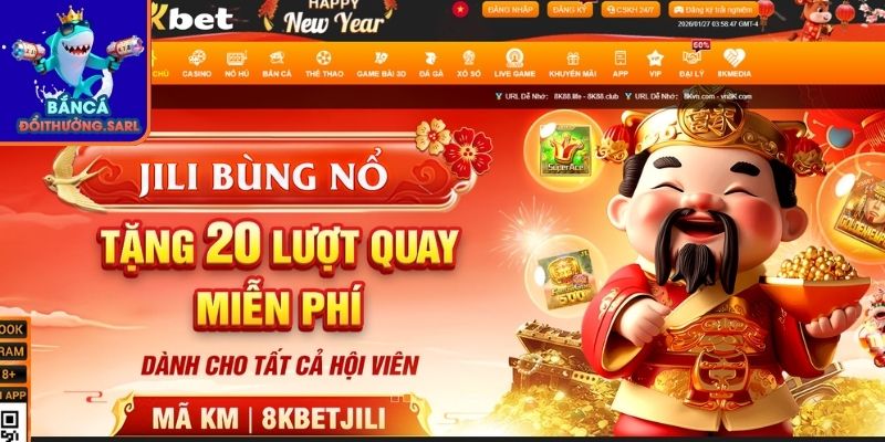 Tổng quan nhà cái bắn cá 8KBET