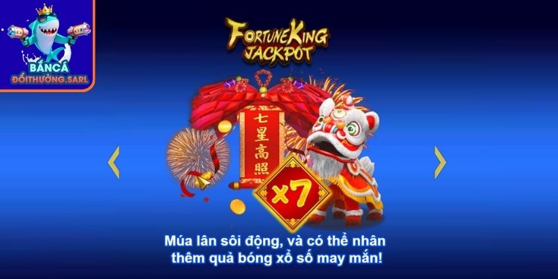 FortuneKing Jackpot sở hữu hệ thống bắn cá đột phá