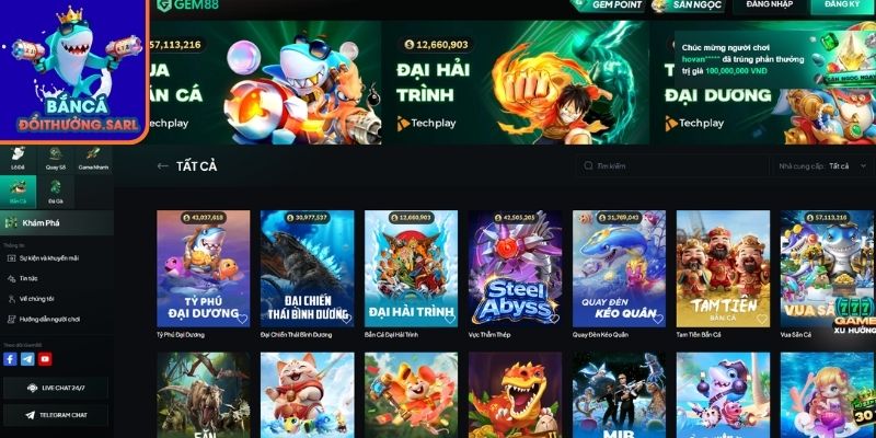 Khái quát nhà cái bắn cá Gem88