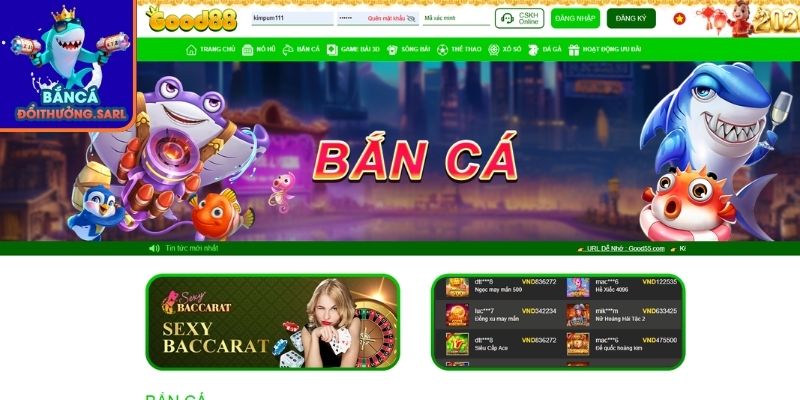 Khám phá nhà cái bắn cá Good88