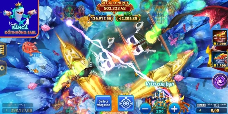 Boss, thức tỉnh & jackpot trong Ocean King Jackpot