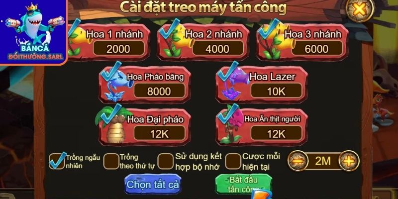 Cây đặc biệt tạo sát thương diện rộng và hiệu ứng khống chế