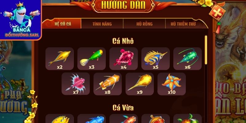 Sinh vật cá rồng vàng